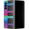 Color Piano Keys Galaxy Z Fold4 5G Skin